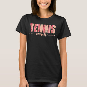 Tennis Trainer Repeat After Me Yes Coach 2 T-Shirt