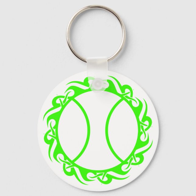 tennis. tribal. key ring (Front)