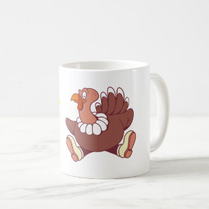 Tennis Turkey Thanksgiving for player Coffee Mug