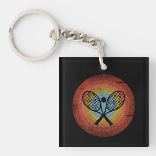 TENNIS VINTAGE KEY RING (Front)