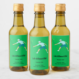Tennis Wine Label