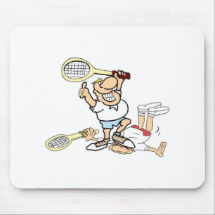 Tennis Winner Mouse Pad