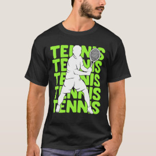 Tennis Youth Men Boys Kids T Shirt