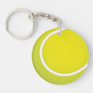 Tennisbal. Tennis is a racket ball game. Key Ring
