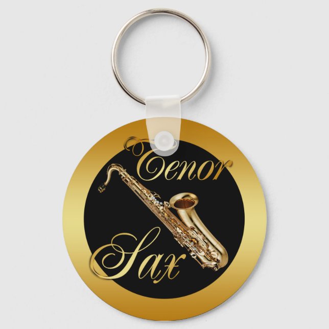 TENOR SAX KEY RING (Front)