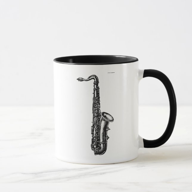 Tenor Saxophone Mug (Right)