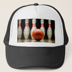 Tenpin Bowling Strike. Trucker Hat
