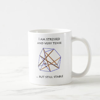 Tensegrity Mug - I a.m. stressed and tightens