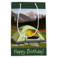 Tent Camping Birthday