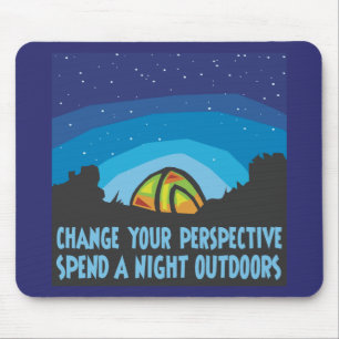 Tent Camping Mouse Pad