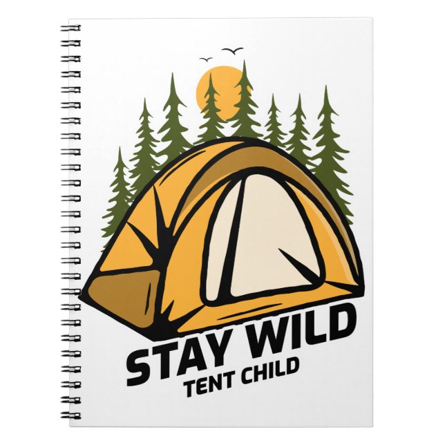 Tent Camping Notebook (Front)