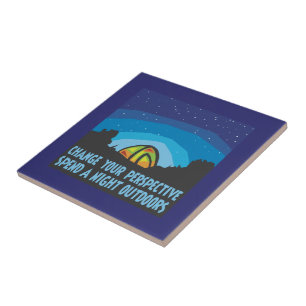Tent Camping Tile