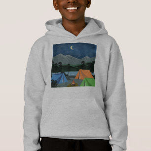 Tent camping under the stars Boys t-shirt