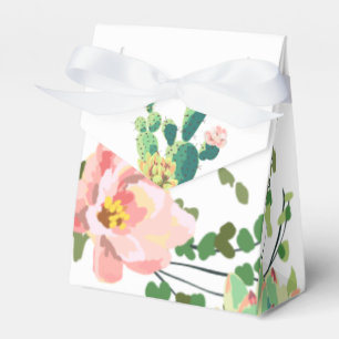 Tent Paper Favour Box Bohemian Cactus Succulents D