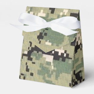 Tent Paper Favour Box Navy Type III Three Digital