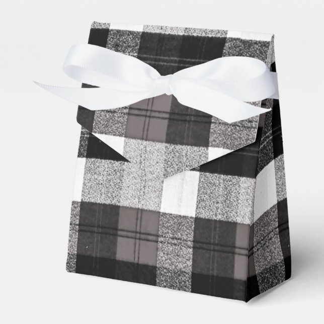 Tent Paper Favour Box XMAS Truck Christmas Buffalo (Front Side)