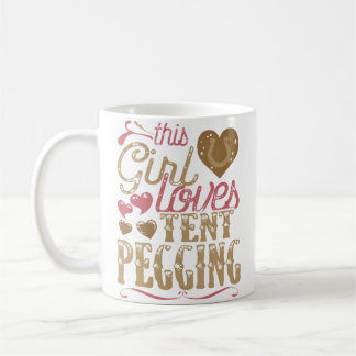 Tent Pegging Horse Riding Rider Coffee Mug
