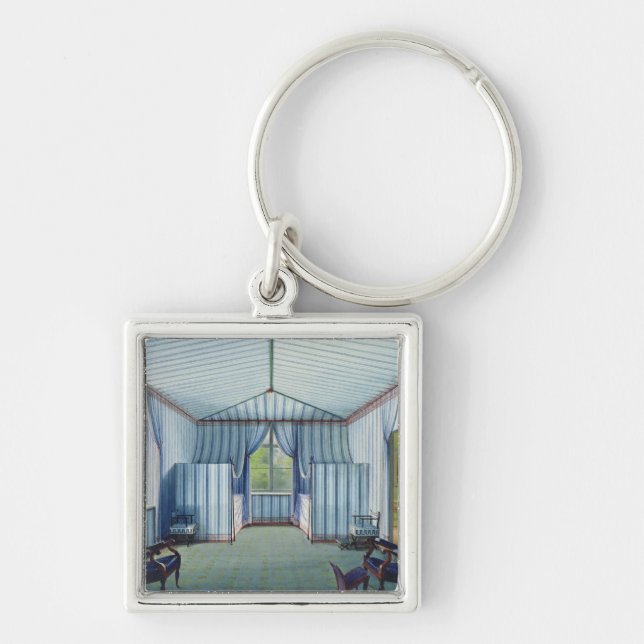 Tent Room, after 1830 Key Ring (Front)