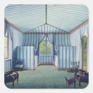 Tent Room, after 1830 Square Sticker