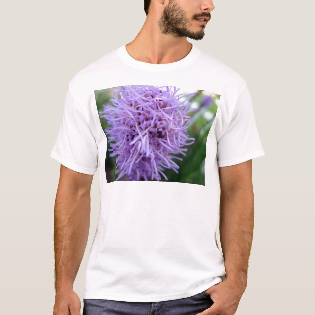 Tentacle Spider Violet Flower T-Shirt (Front)