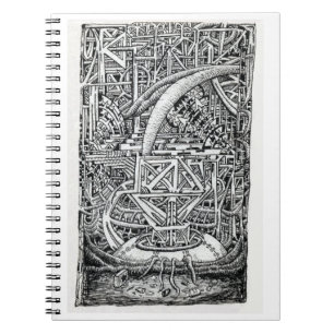 Tentacle Tank by Brian Benson Notebook