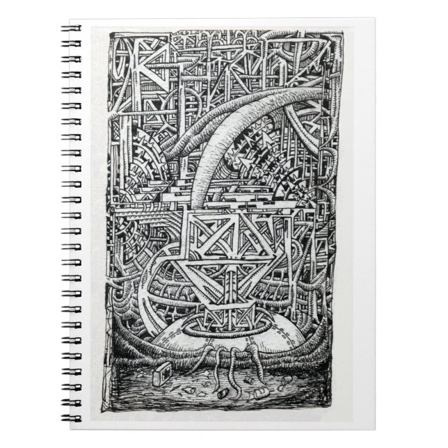 Tentacle Tank by Brian Benson Notebook (Front)