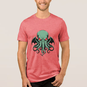Tentacled Creature Tri-Blend Shirt