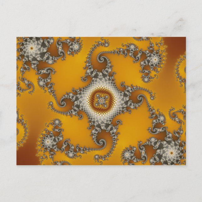 Tentacles Fractal Postcard (Front)