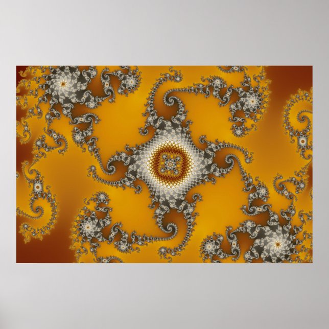 Tentacles Fractal Poster (Front)