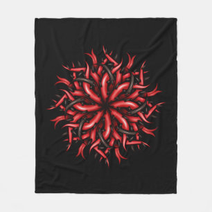 Tentacles Gothic Creepy Horror Fleece Blanket