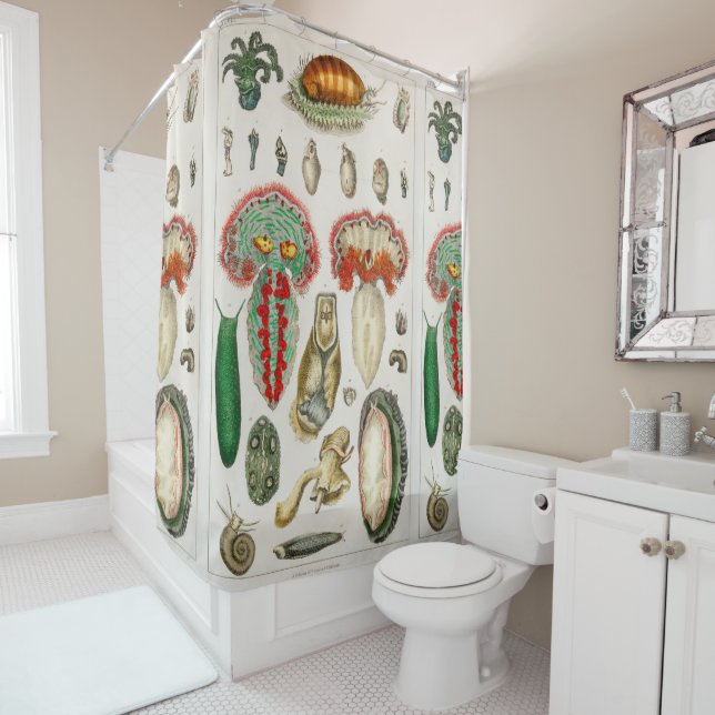 Tentacles Octopus Squid ward tentacles Shower Curtain (In Situ)