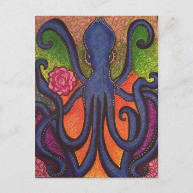 "Tentacles" Postcard (Front)