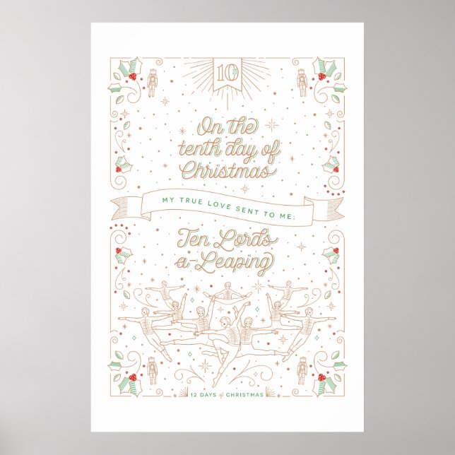 Tenth Day of Christmas Poster 24x36 (Front)