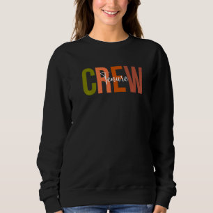 Tenured Professor Congrats Tenure Crew Teacher Ten Sweatshirt