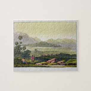 Teocalli, the Great Temple at Tenochtitlan, Mexico Jigsaw Puzzle