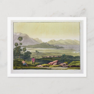 Teocalli, the Great Temple at Tenochtitlan, Mexico Postcard