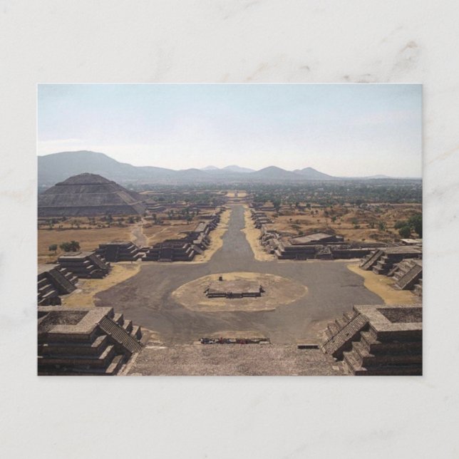 teotihuacan postcard (Front)