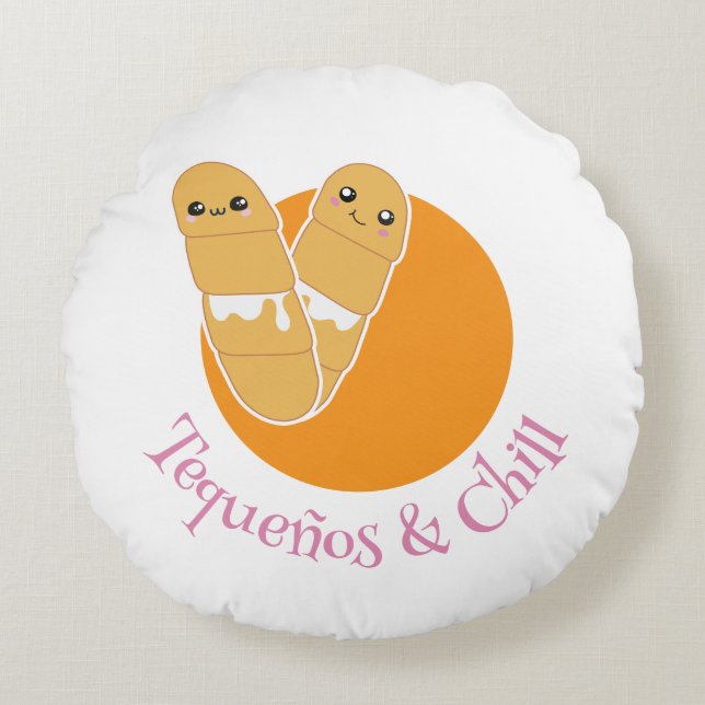 Tequeños & Chill pillow (Front)