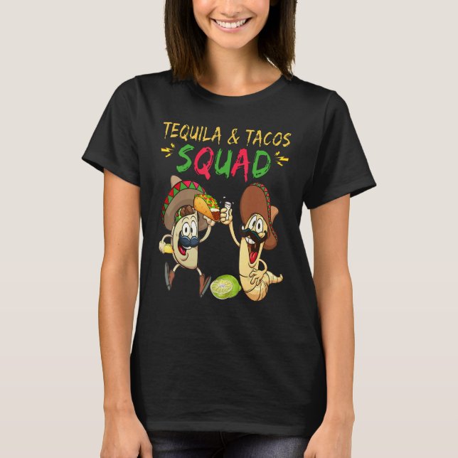 Tequila And Tacos Squad Patron Hakuna Tequila Men' T-Shirt (Front)