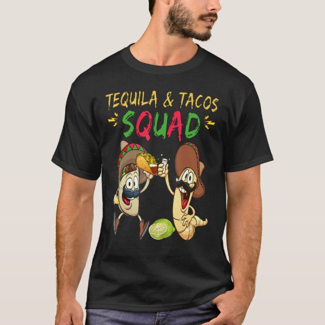 Tequila And Tacos Squad Patron Hakuna Tequila Men' T-Shirt (Front)