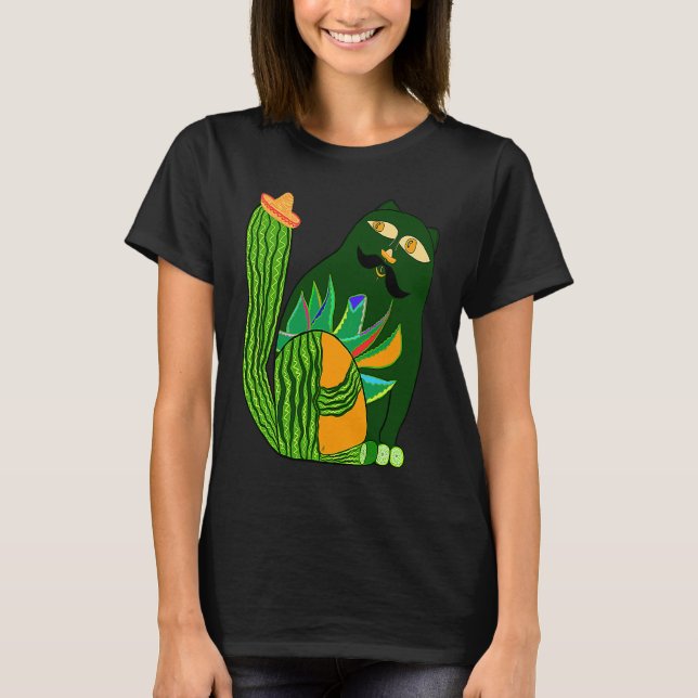 Tequila Cat T-Shirt (Front)