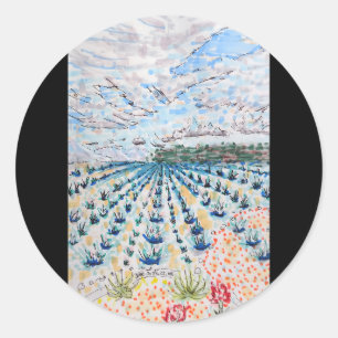 Tequila Classic Round Sticker