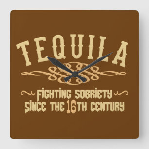 TEQUILA custom wall clock