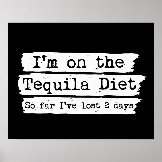 Tequila Diet Poster (Front)