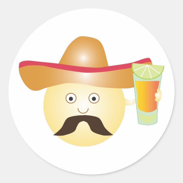 Tequila Emoji Stickers (Front)