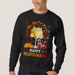 Tequila Halloween Thanksgiving Christmas Hallothan Sweatshirt
