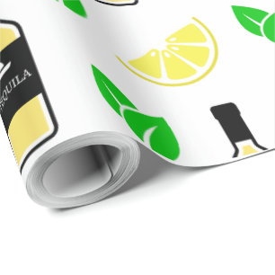 Tequila & Lemon  Wrapping Paper