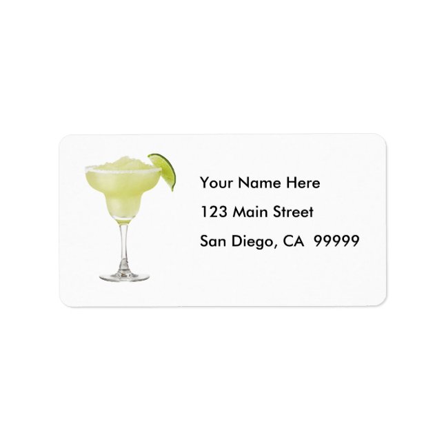Tequila Lime Slushie Label (Front)