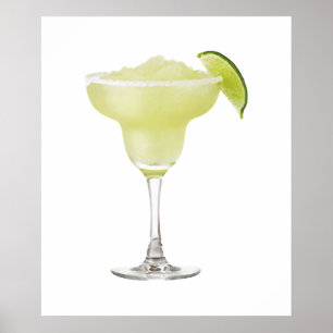 Tequila Lime Slushie Poster