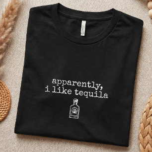 Tequila Lover Funny Drinking Simple T-Shirt